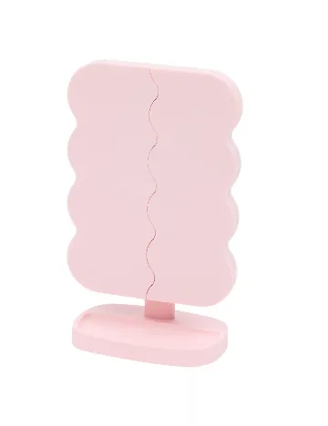 Oglinda cu LED ACTION, roz