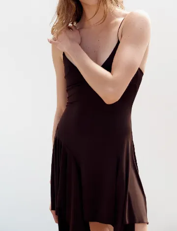 Rochie scurta Zara, maro