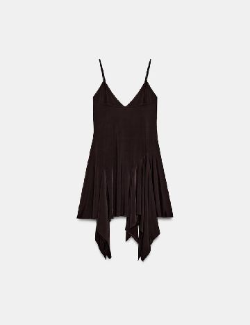 Rochie scurta Zara, maro