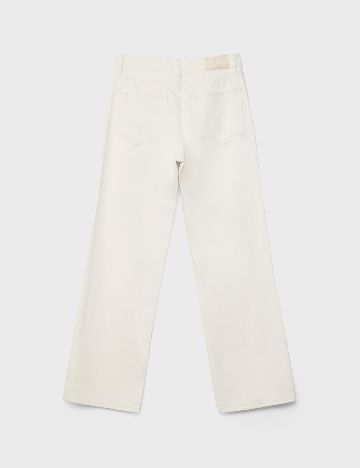 Blugi Stradivarius, crem