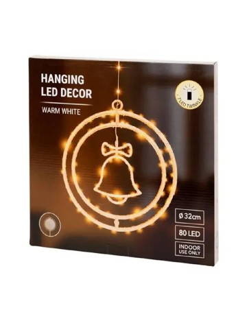 Decoratiune LED ACTION, alb cald