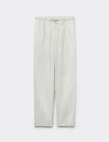 Pantaloni de pijama Tezenis, verde