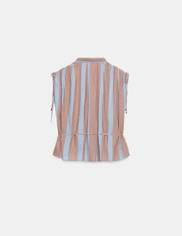 Camasa Zara, maro/albastru