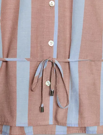 Camasa Zara, maro/albastru