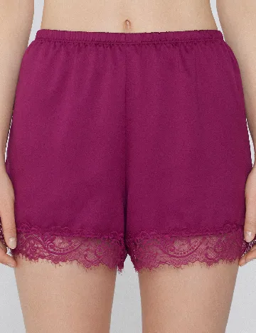 Pantaloni de pijama Tezenis, magenta