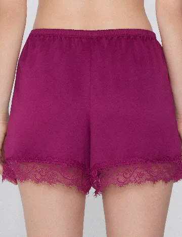 Pantaloni de pijama Tezenis, magenta