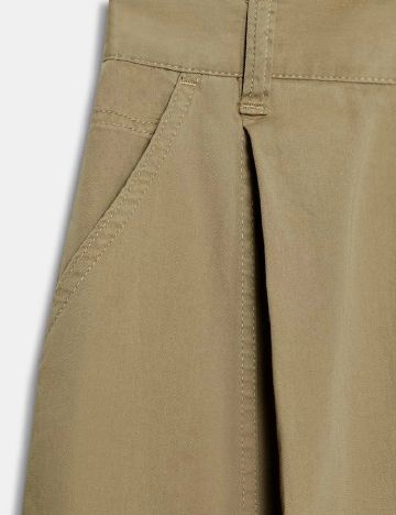 Pantaloni Zara, kaki