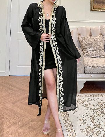 Kimono Dazy, negru