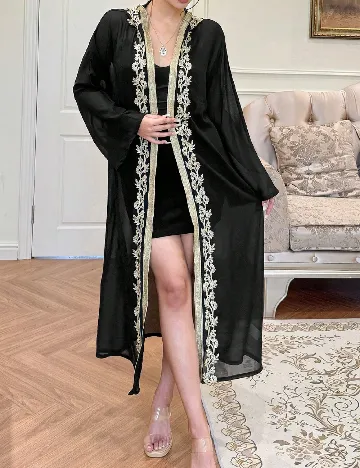 Kimono Dazy, negru