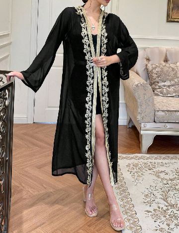 Kimono Dazy, negru