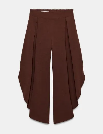 Pantaloni Zara, maro