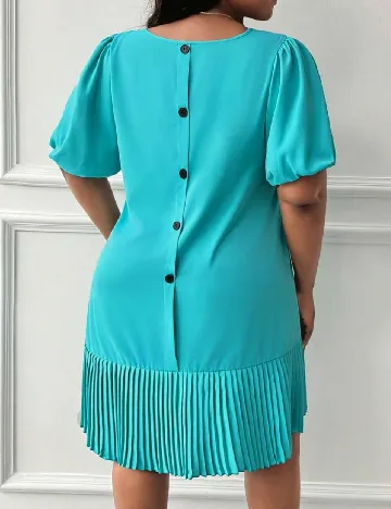 Rochie scurta SHEIN CURVE, albastru