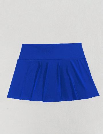 Fusta pantalon SHEIN, albastru