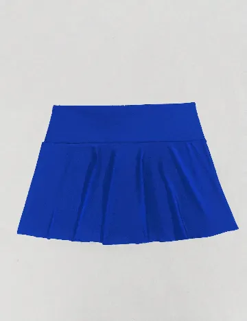 Fusta pantalon SHEIN, albastru