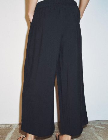 Pantaloni Zara, bleumarin inchis