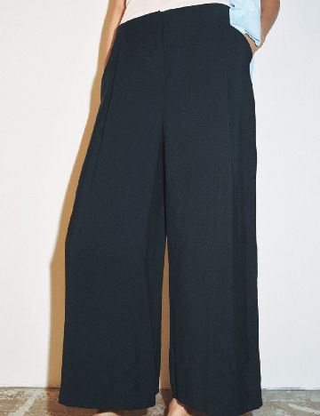 Pantaloni Zara, bleumarin inchis