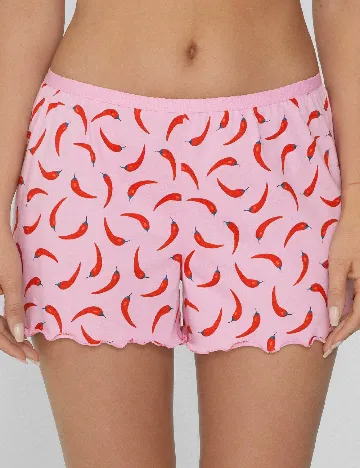 Pantaloni de pijama Tezenis, roz