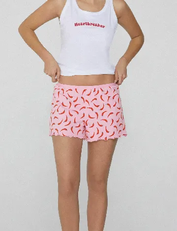 Pantaloni de pijama Tezenis, roz