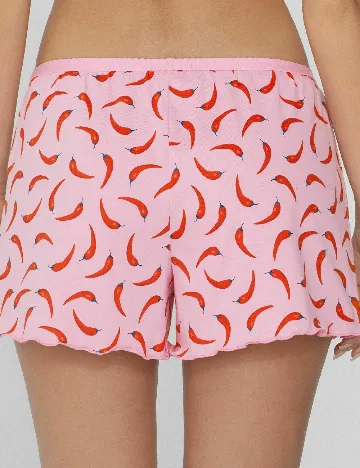 Pantaloni de pijama Tezenis, roz