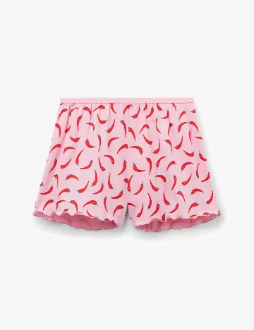 Pantaloni de pijama Tezenis, roz