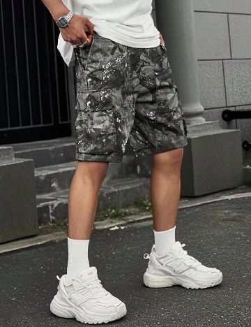 Pantaloni scurti SHEIN, gri