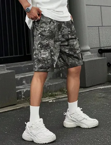 Pantaloni scurti SHEIN, gri