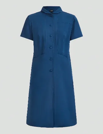 Rochie medie SHEIN, albastru