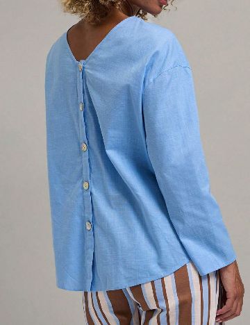 Bluza SHEIN, albastru