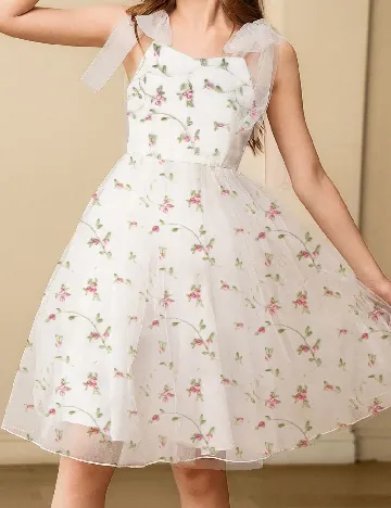 Rochie Shein Kids, alb