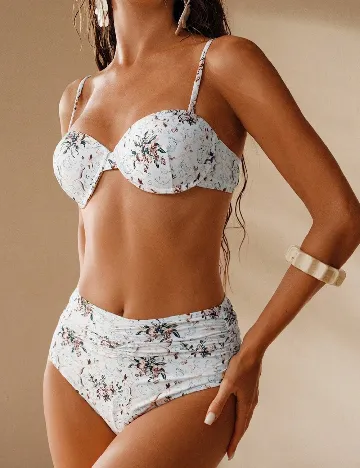 Costum de baie Anewsta, alb