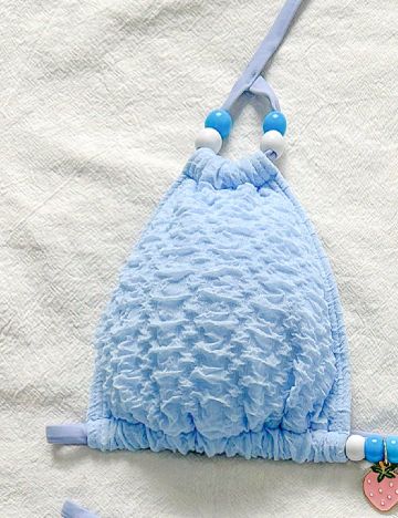 Costum de baie Shein Kids, albastru