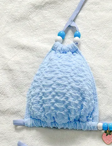 Costum de baie Shein Kids, albastru