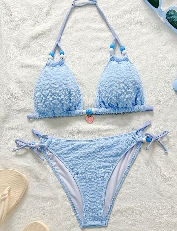 Costum de baie Shein Kids, albastru