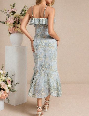 Rochie lunga SHEIN, albastru