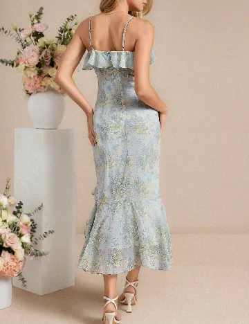 Rochie lunga SHEIN, albastru