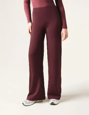 Pantaloni Calzedonia, visiniu