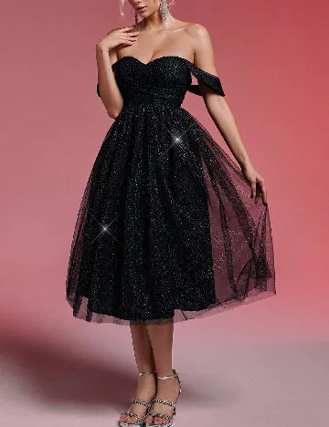 Rochie medie SHEIN, negru