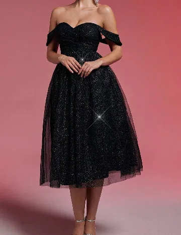 Rochie medie SHEIN, negru