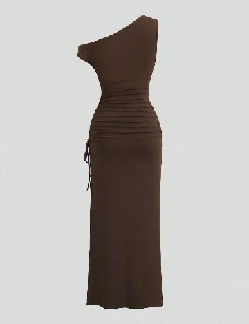 Rochie lunga SHEIN, maro