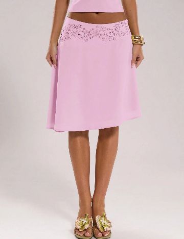 Fusta SHEIN, roz