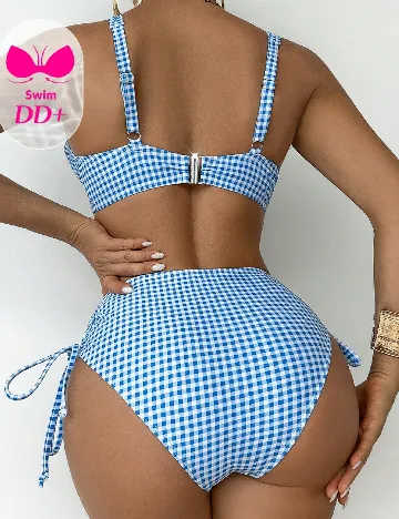 Costum de baie SHEIN, albastru