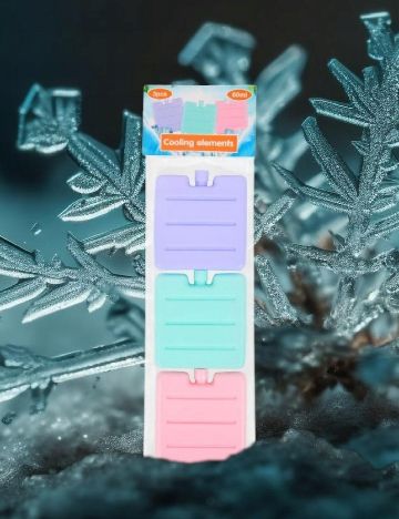 Inserții de răcire pentru lada frigorifică 3 bucati A.I.&E., mix culori