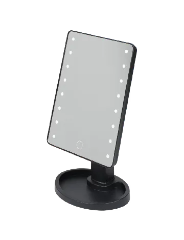 Oglinda cu LED ACTION, negru