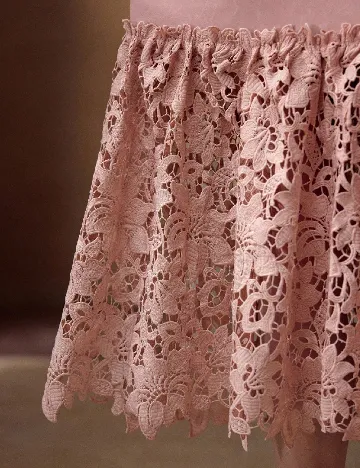 Rochie medie MOTF, roz