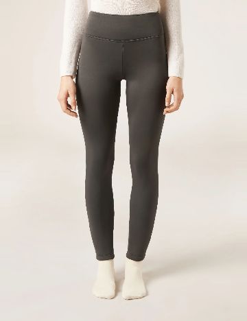 Colanti termici Calzedonia, gri inchis