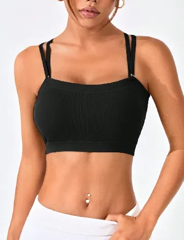 Bustiera SHEIN, negru