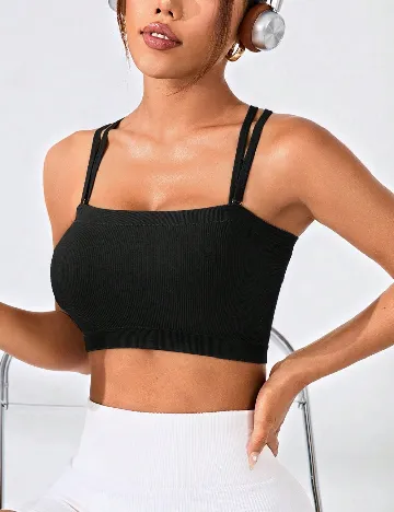Bustiera SHEIN, negru