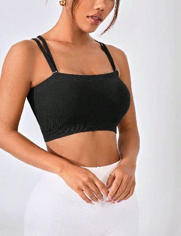 Bustiera SHEIN, negru