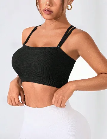 Bustiera SHEIN, negru