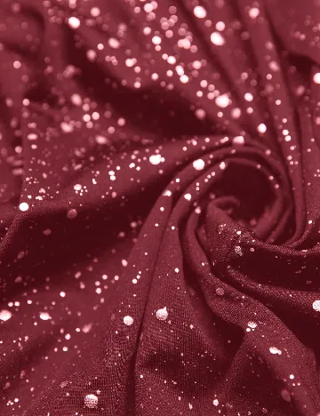 Rochie scurta SHEIN CURVE, rosu